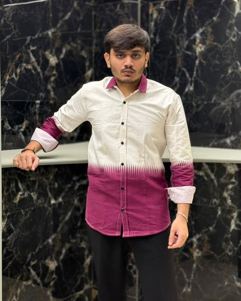 Cotton Double Shade Shirt